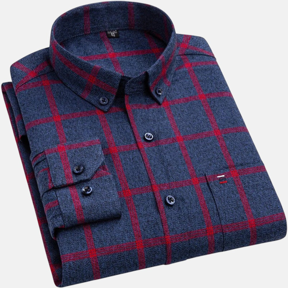 Belmonte™ | Camisa a Cuadros Simple