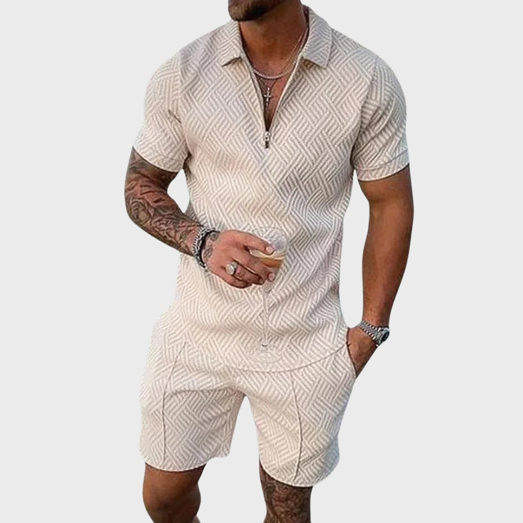 Belmonte™ | Conjunto de Camisa Polo y Pantalones Cortos