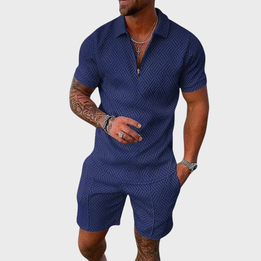 Belmonte™ | Conjunto de Camisa Polo y Pantalones Cortos