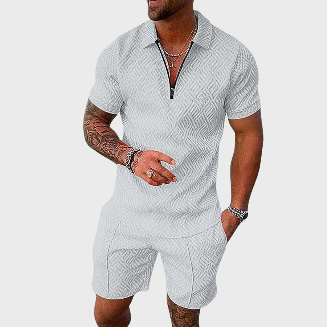 Belmonte™ | Conjunto de Camisa Polo y Pantalones Cortos