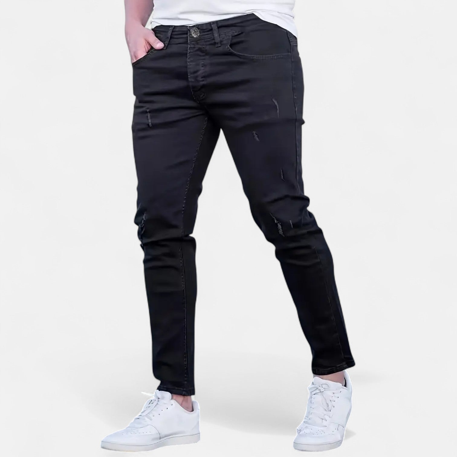 Belmonte™ | Jeans Ajustados con Diseño Desgastado
