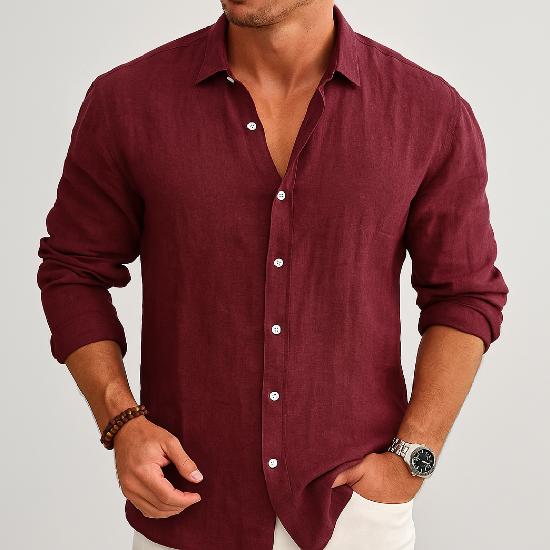 Belmonte™ | Camisa de Lino Esencial