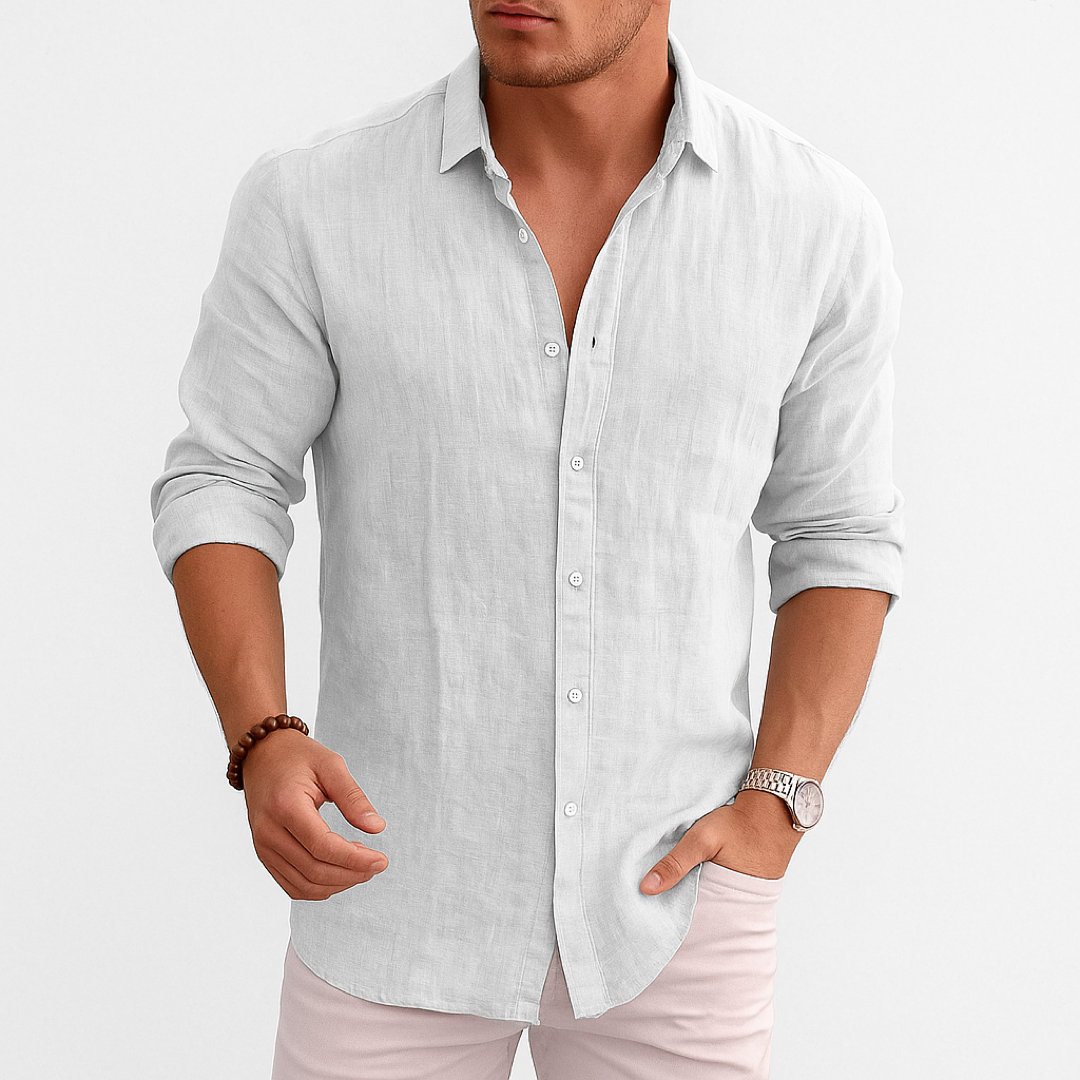Belmonte™ | Camisa de Lino Esencial