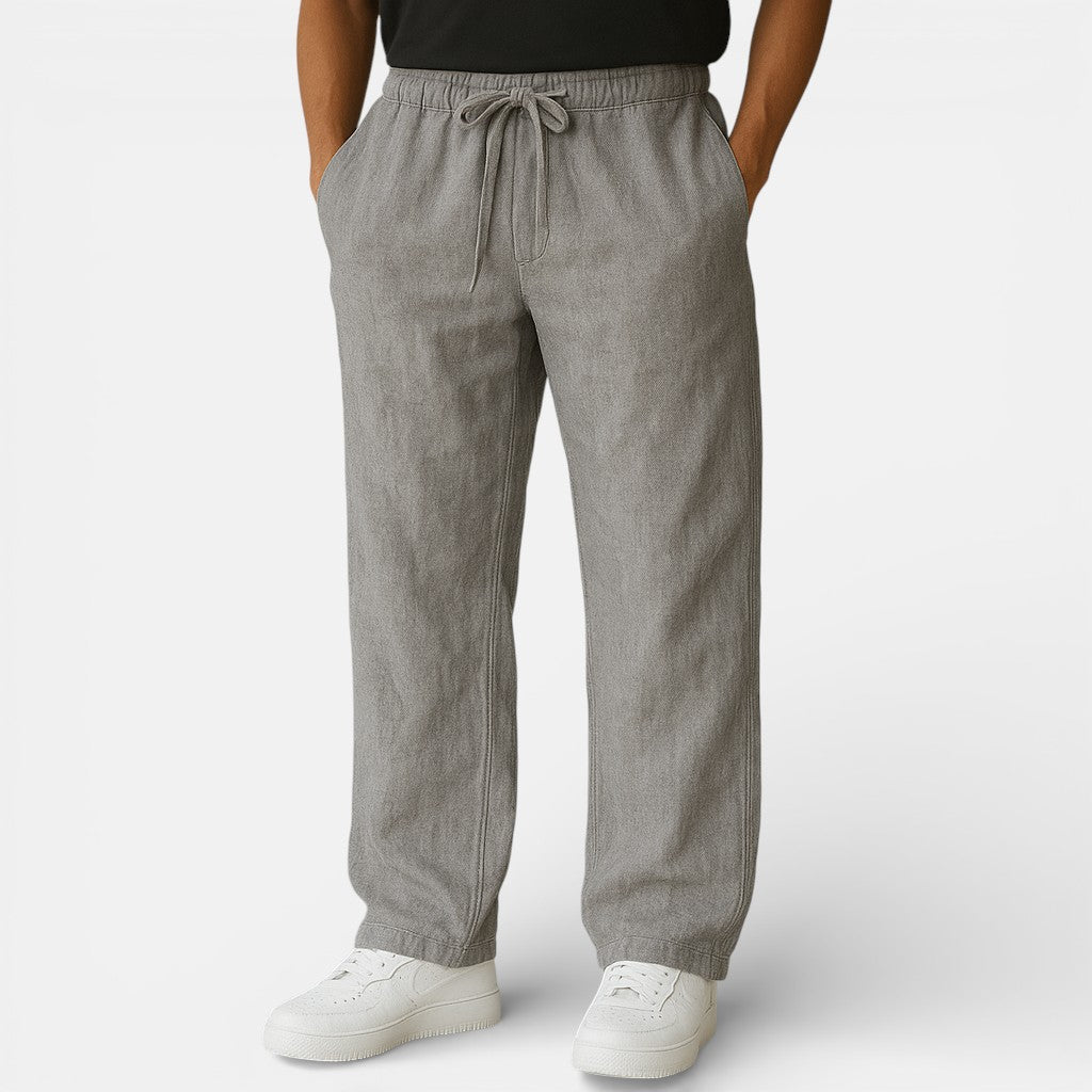 Belmonte™ | Pantalones de lino ligeros con cintura ajustable
