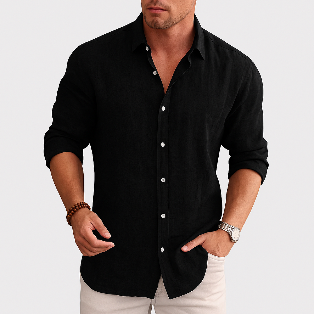 Belmonte™ | Camisa de Lino Esencial