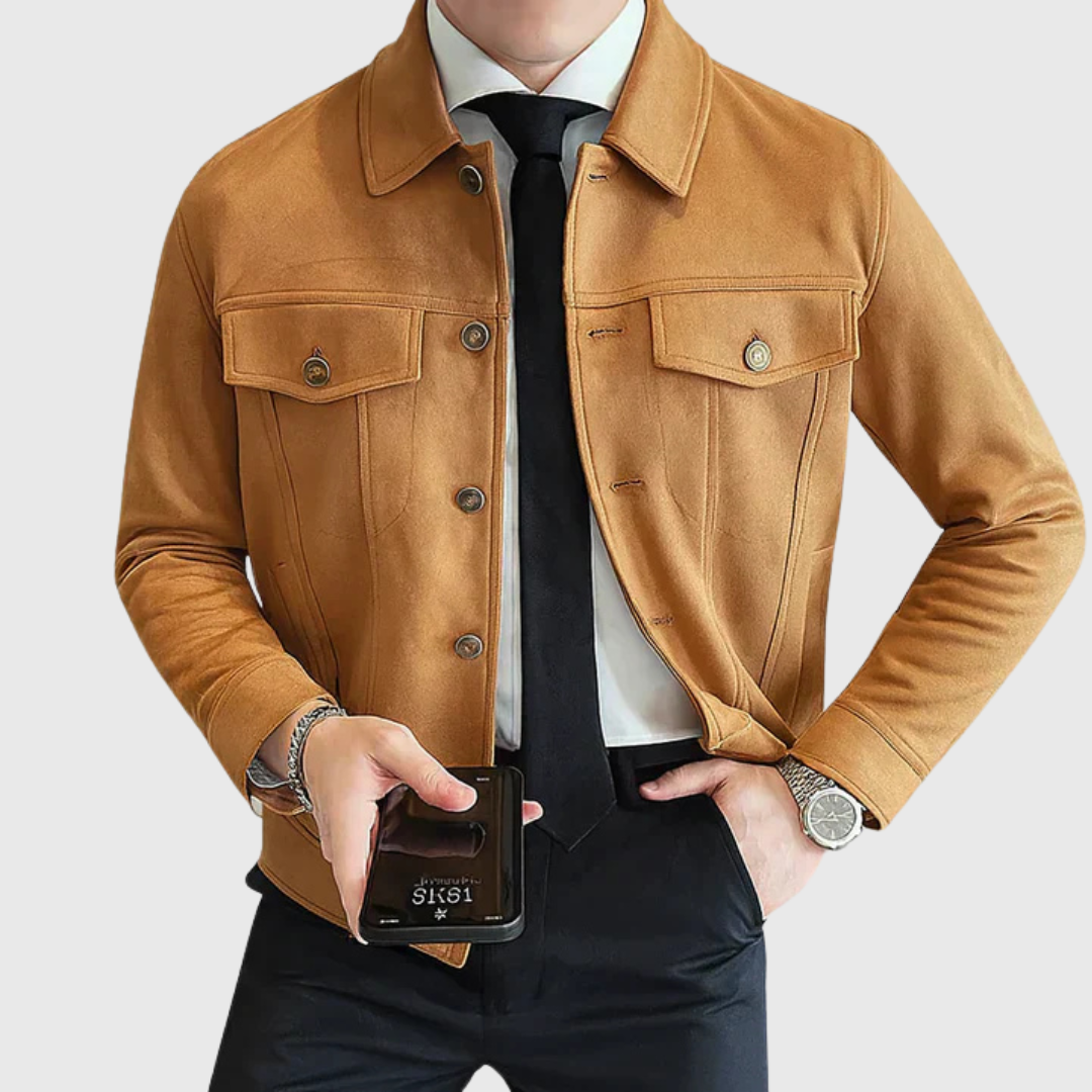 Belmonte™ | Chaqueta de Ante Premium