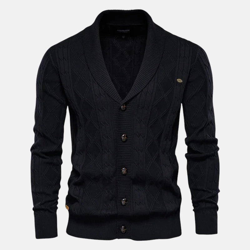 Belmonte™ | Cárdigan masculino con botones