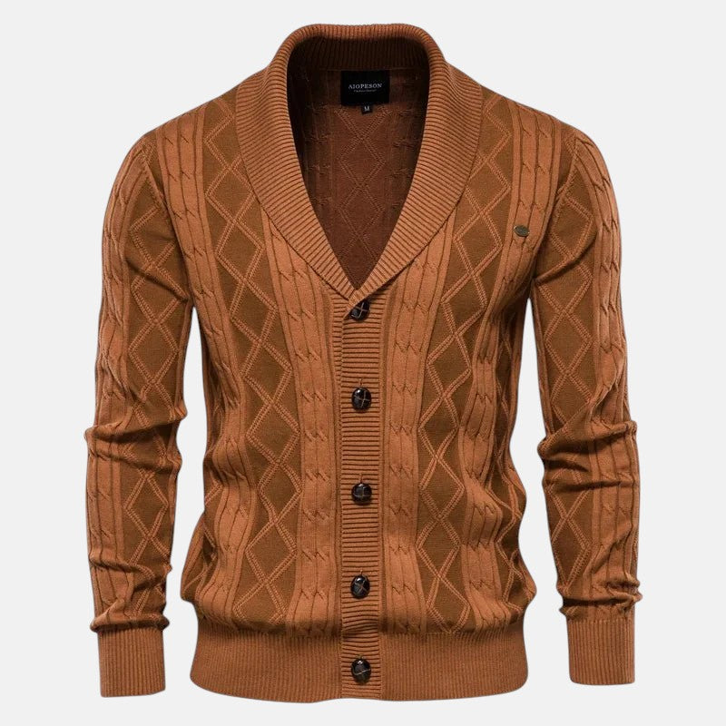 Belmonte™ | Cárdigan masculino con botones