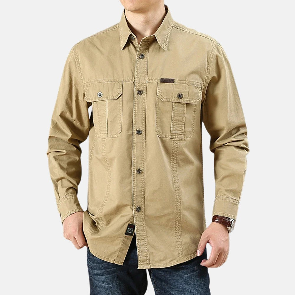 Belmonte™ | Camisa de Manga Larga para el Trabajo