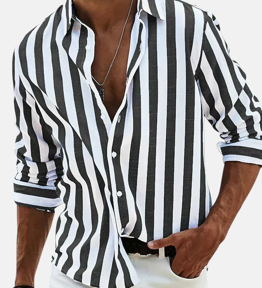 Belmonte™ | Camisa Rayada Verano Ligera