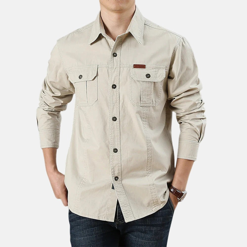Belmonte™ | Camisa de Manga Larga para el Trabajo