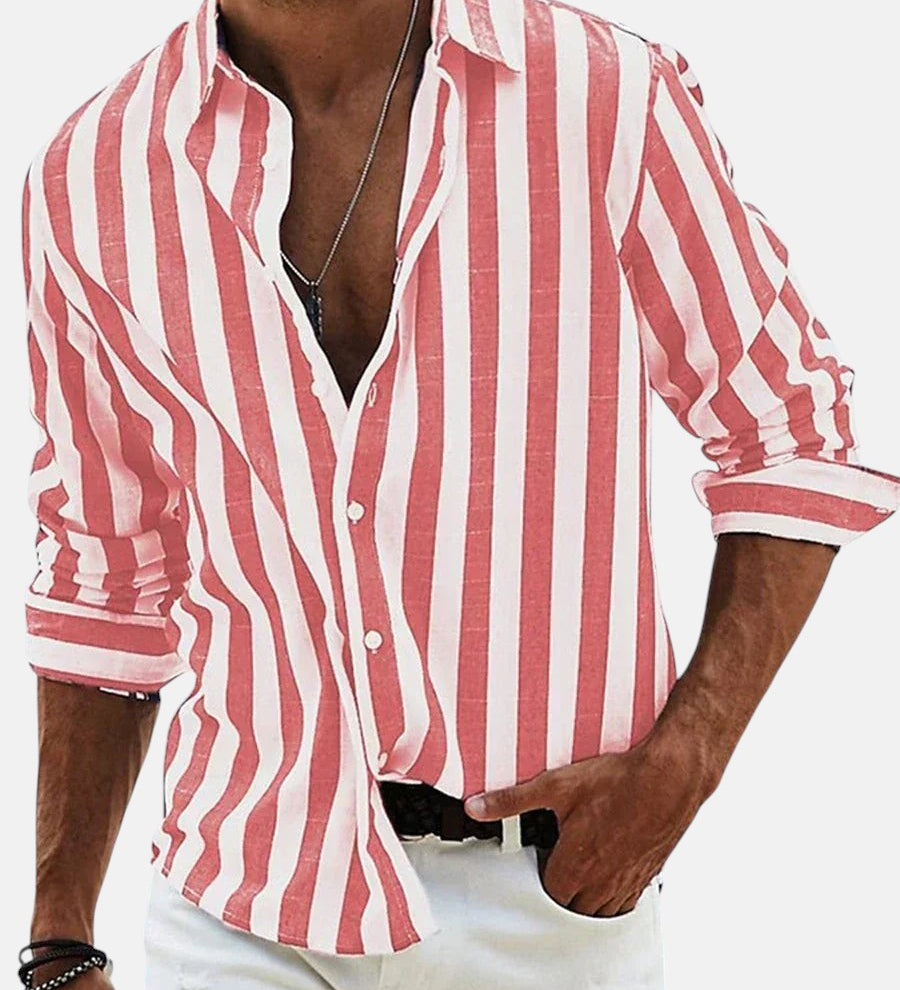 Belmonte™ | Camisa Rayada Verano Ligera