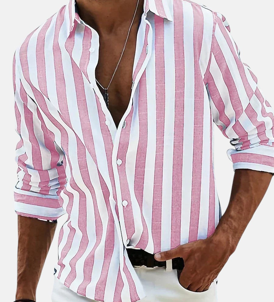 Belmonte™ | Camisa Rayada Verano Ligera