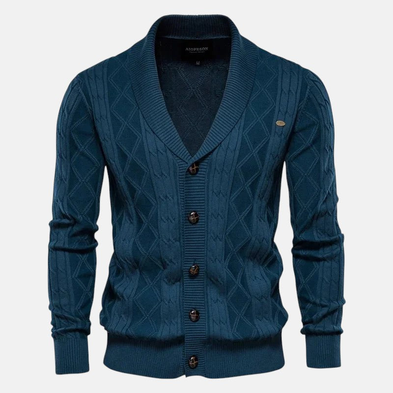 Belmonte™ | Cárdigan masculino con botones