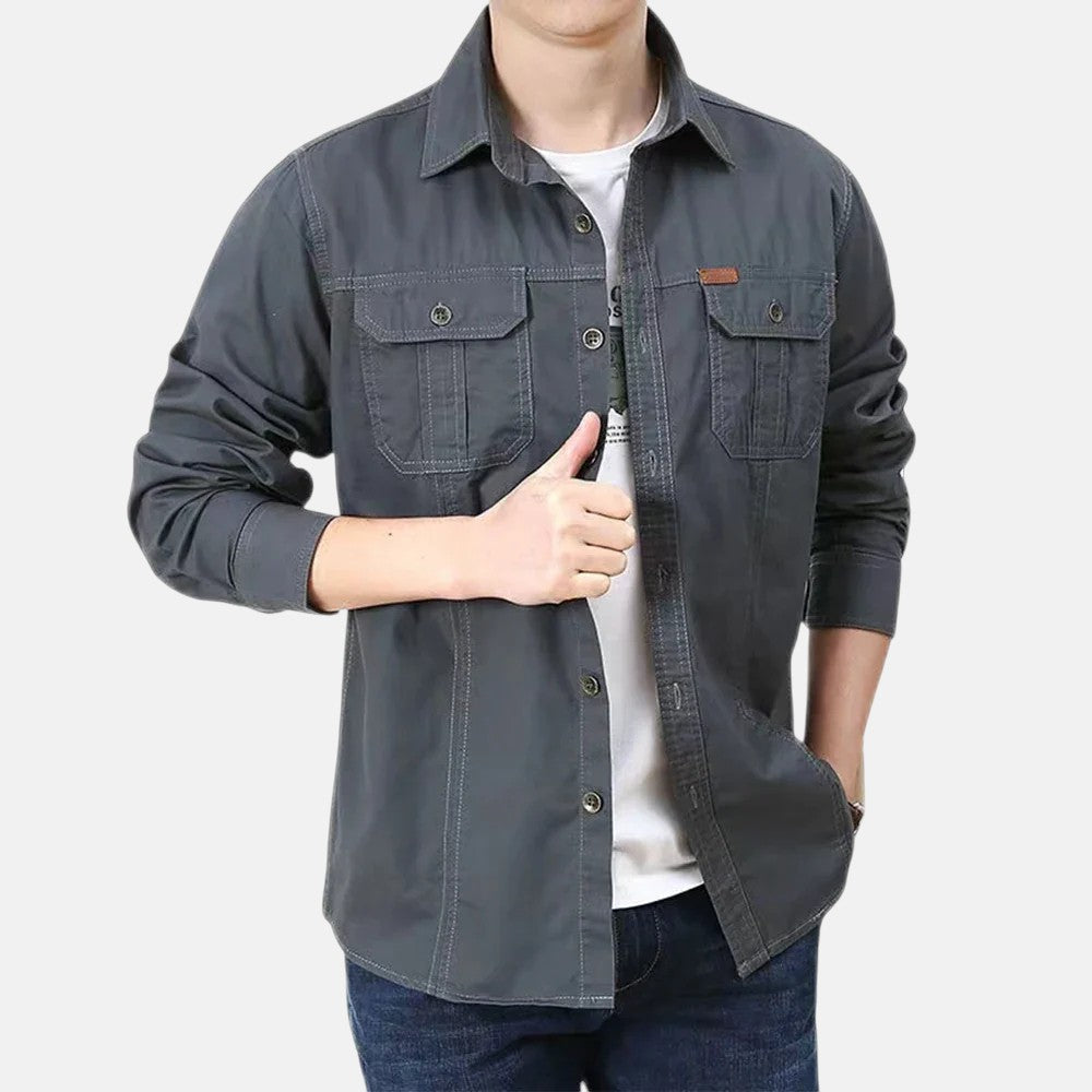 Belmonte™ | Camisa de Manga Larga para el Trabajo