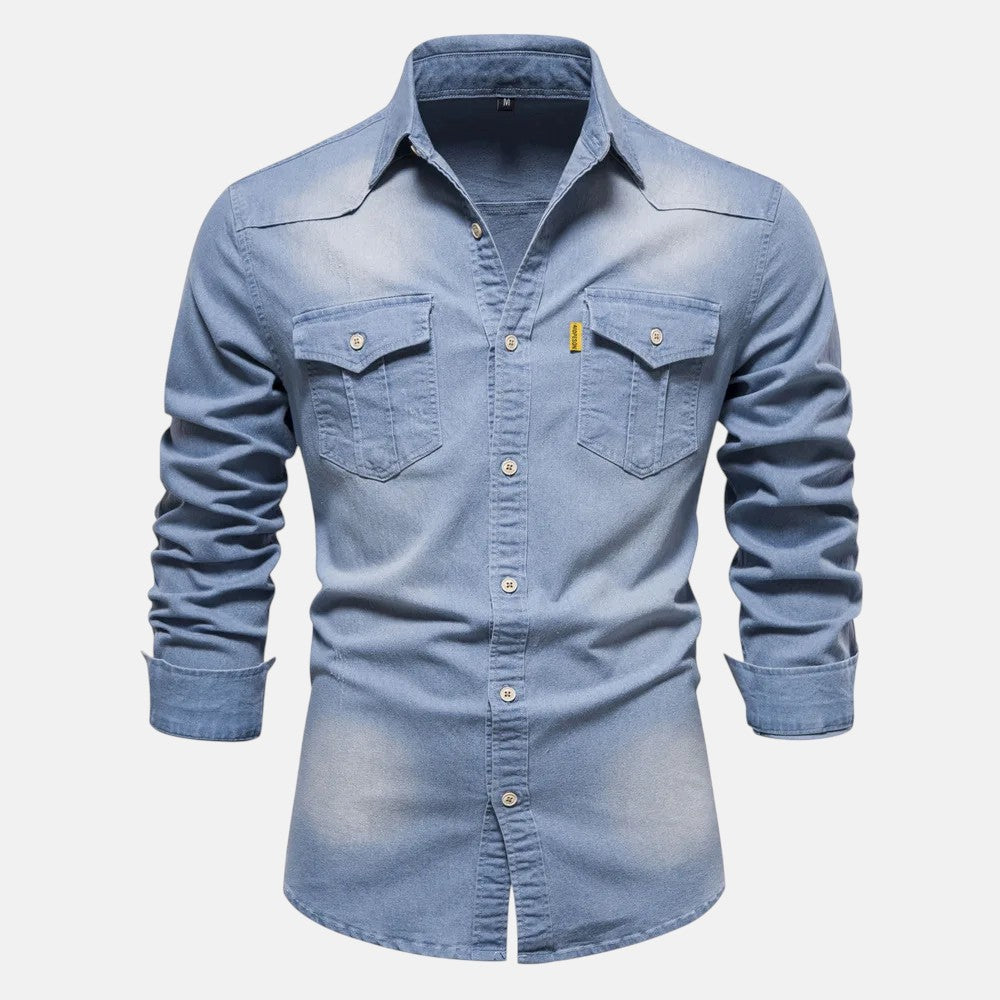 Belmonte™ | Camisa de Botones y Bolsillos