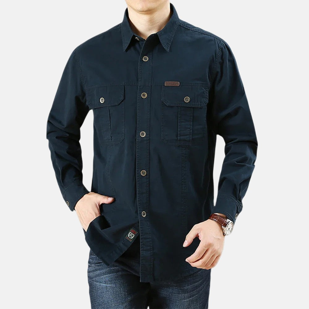 Belmonte™ | Camisa de Manga Larga para el Trabajo