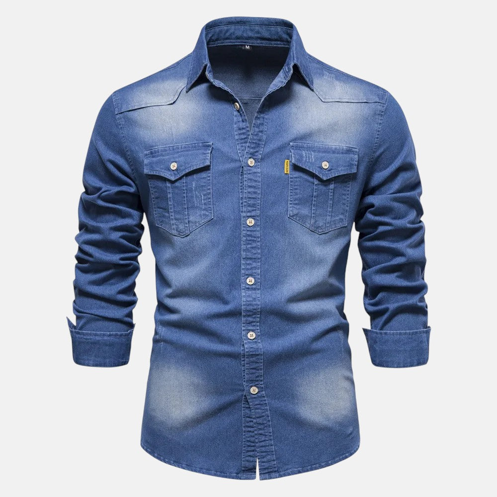 Belmonte™ | Camisa de Botones y Bolsillos