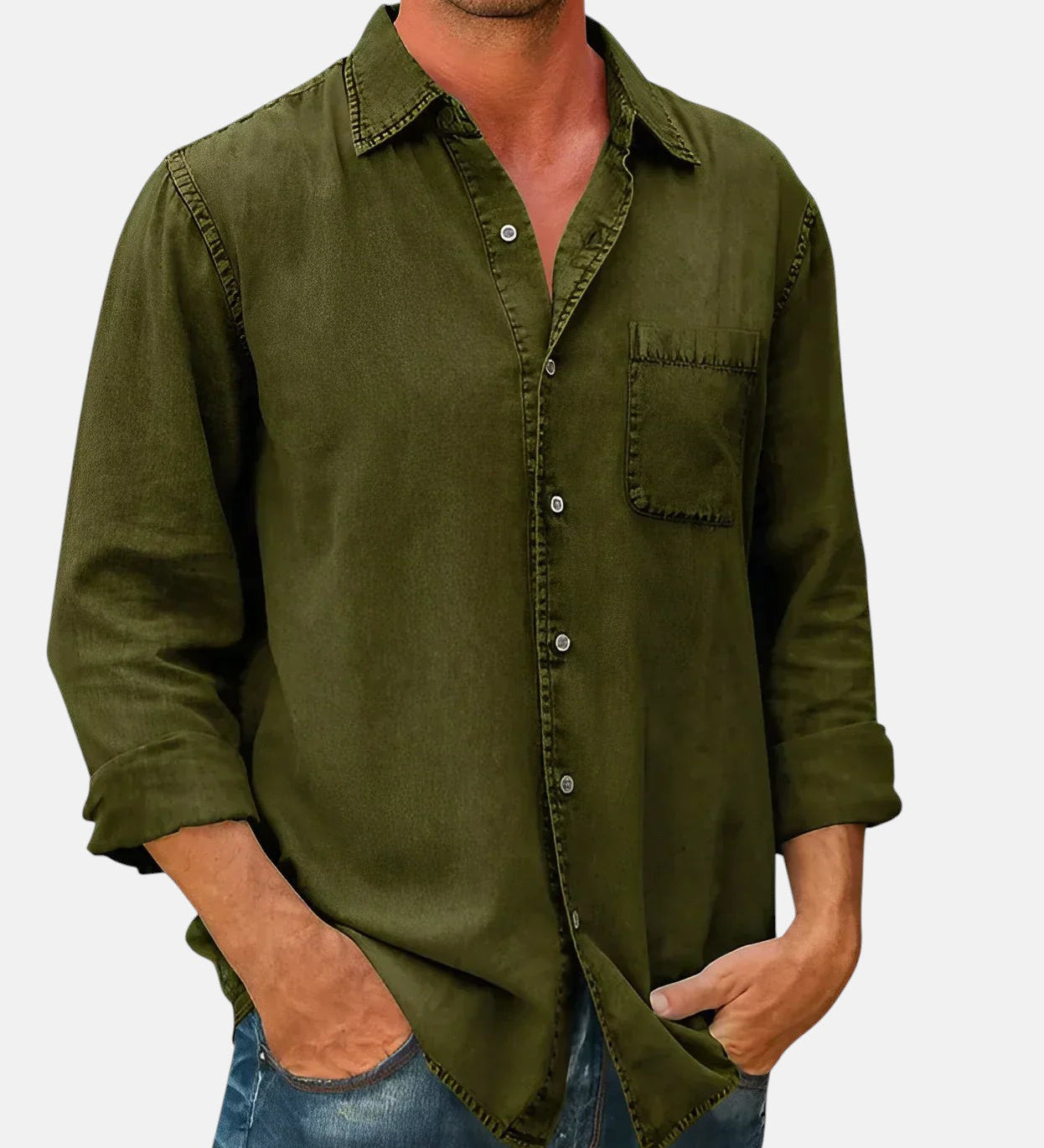 Belmonte™ | Camisa Mélange Transpirable Relajada
