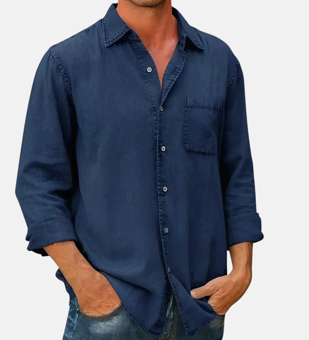 Belmonte™ | Camisa Mélange Transpirable Relajada