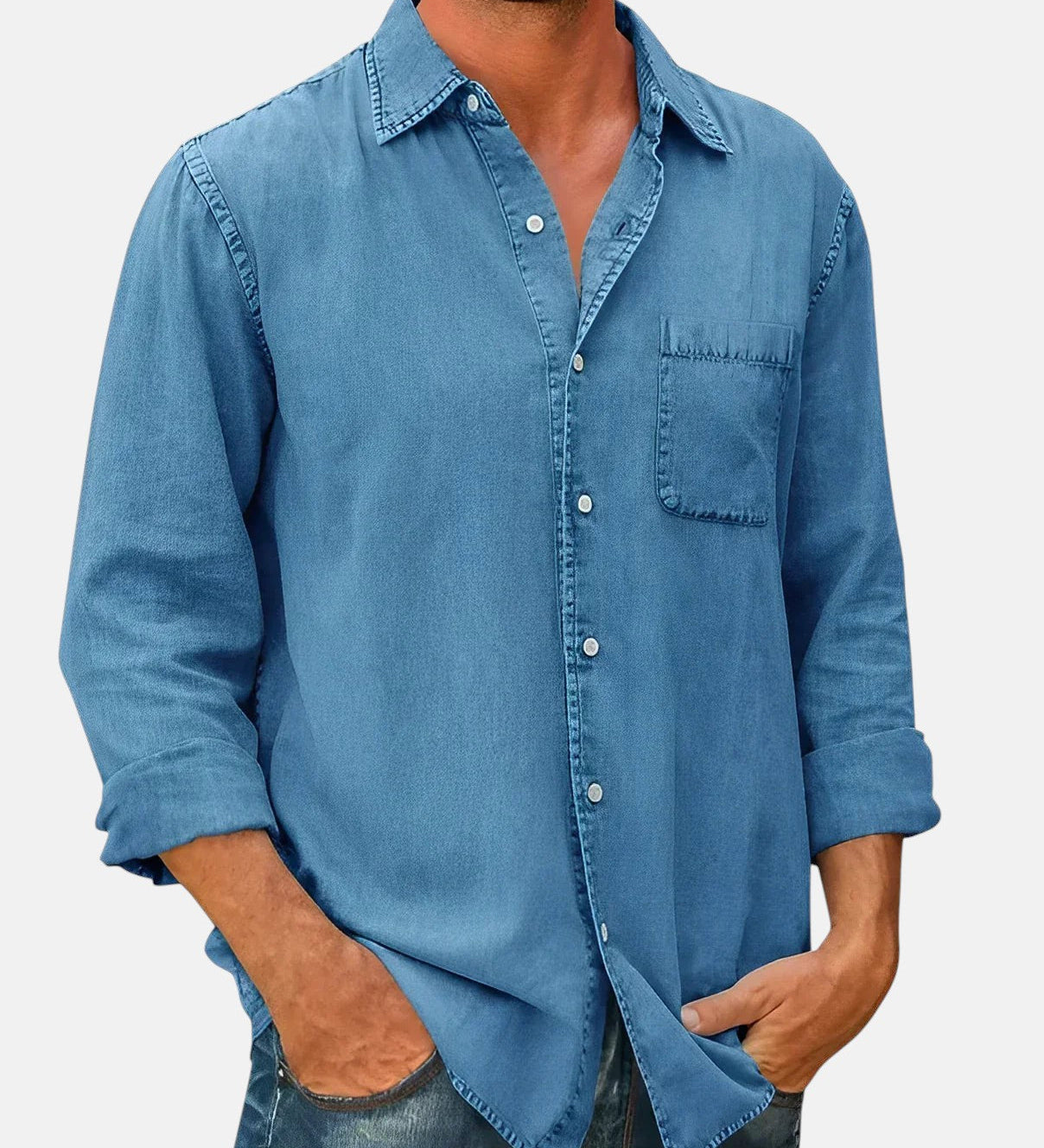 Belmonte™ | Camisa Mélange Transpirable Relajada