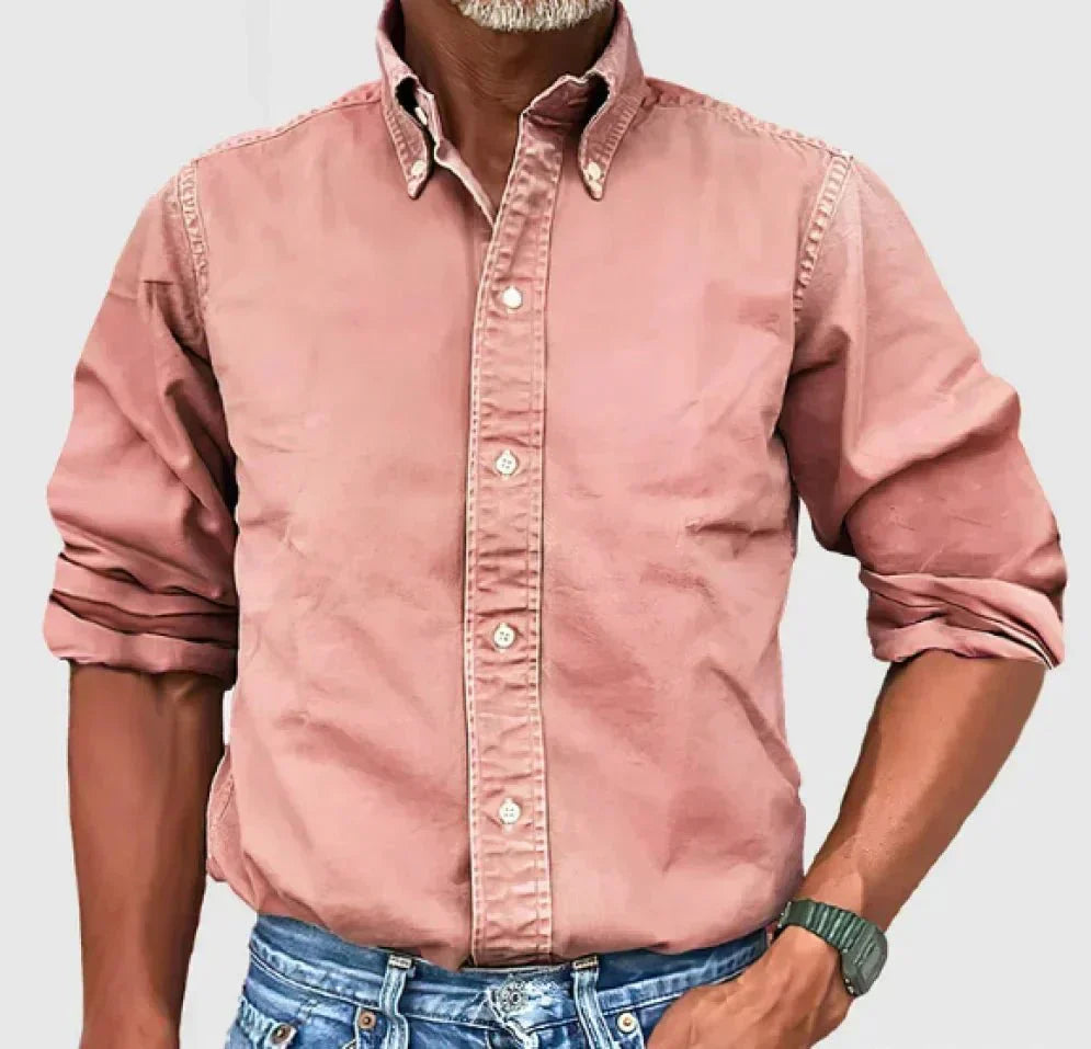 Belmonte™ | Camisa Clásica de Cuello Alto