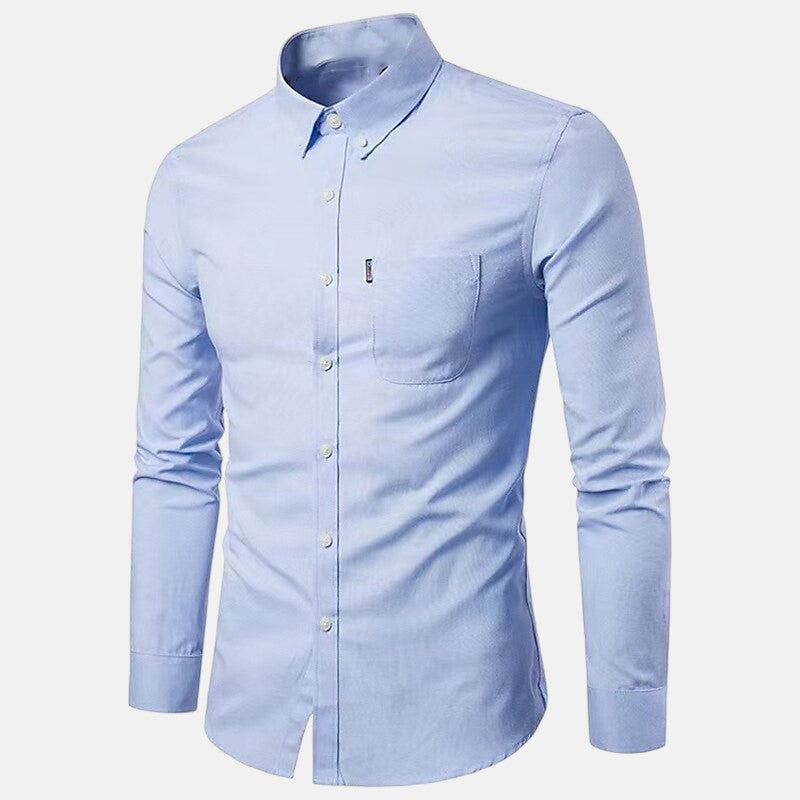 Belmonte™ | Camisa de Botones de Manga Larga