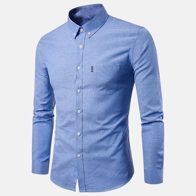 Belmonte™ | Camisa de Botones de Manga Larga