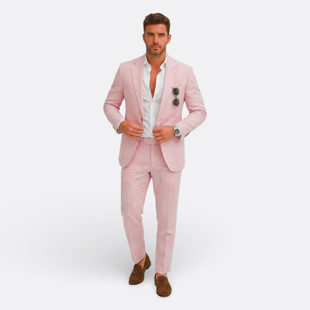 Belmonte™ | Traje de Hombre Formal de Lino