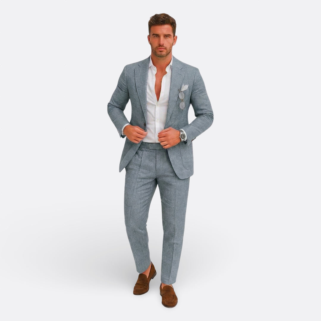 Belmonte™ | Traje de Hombre Formal de Lino