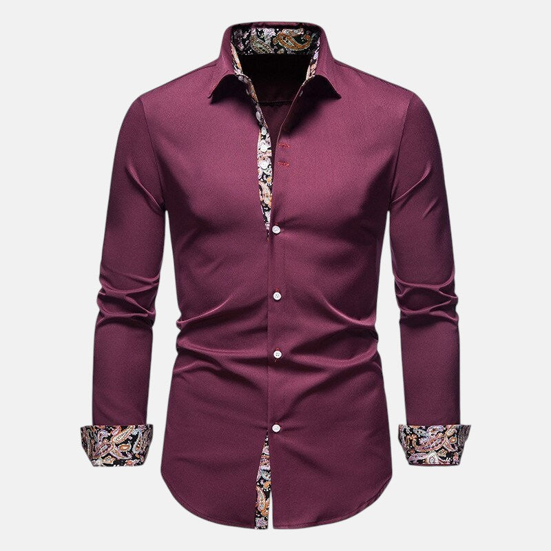 Belmonte™ | Camisa de Manga Larga Casual