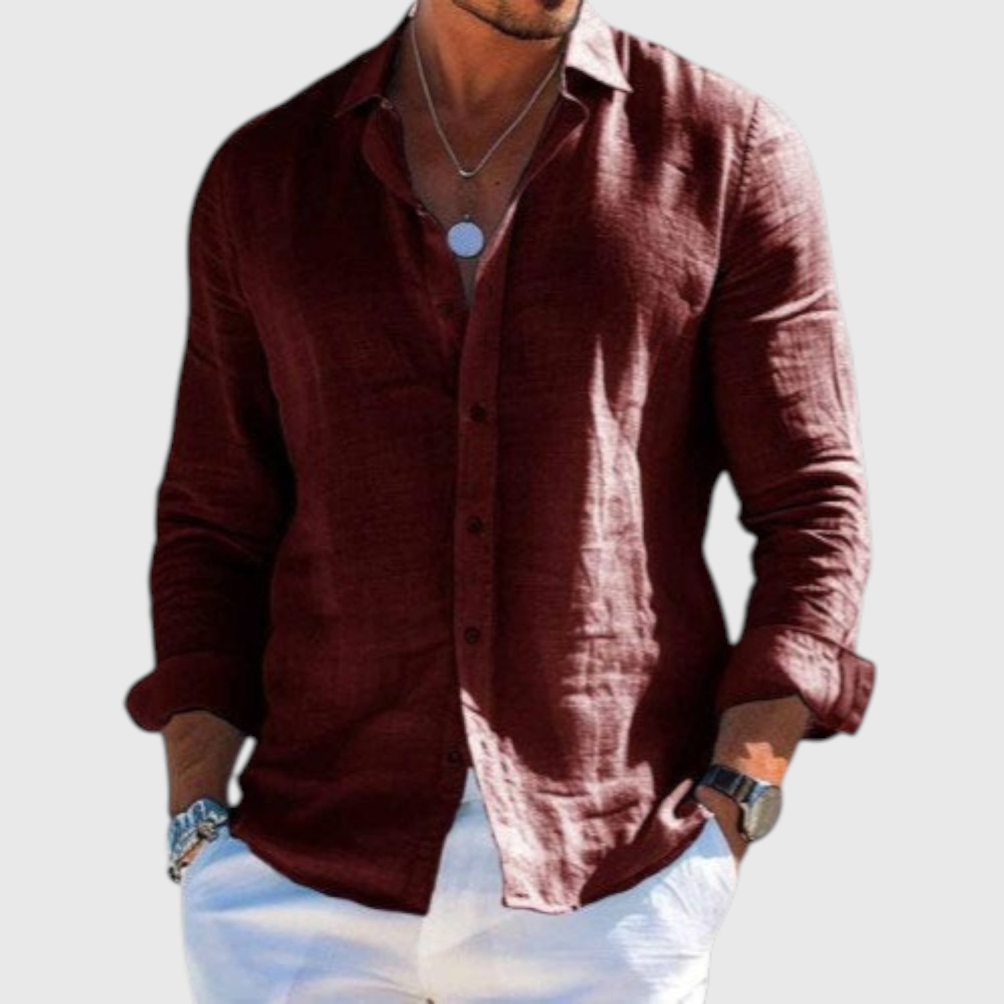 Belmonte™ | Camisa elegante de tejido transpirable