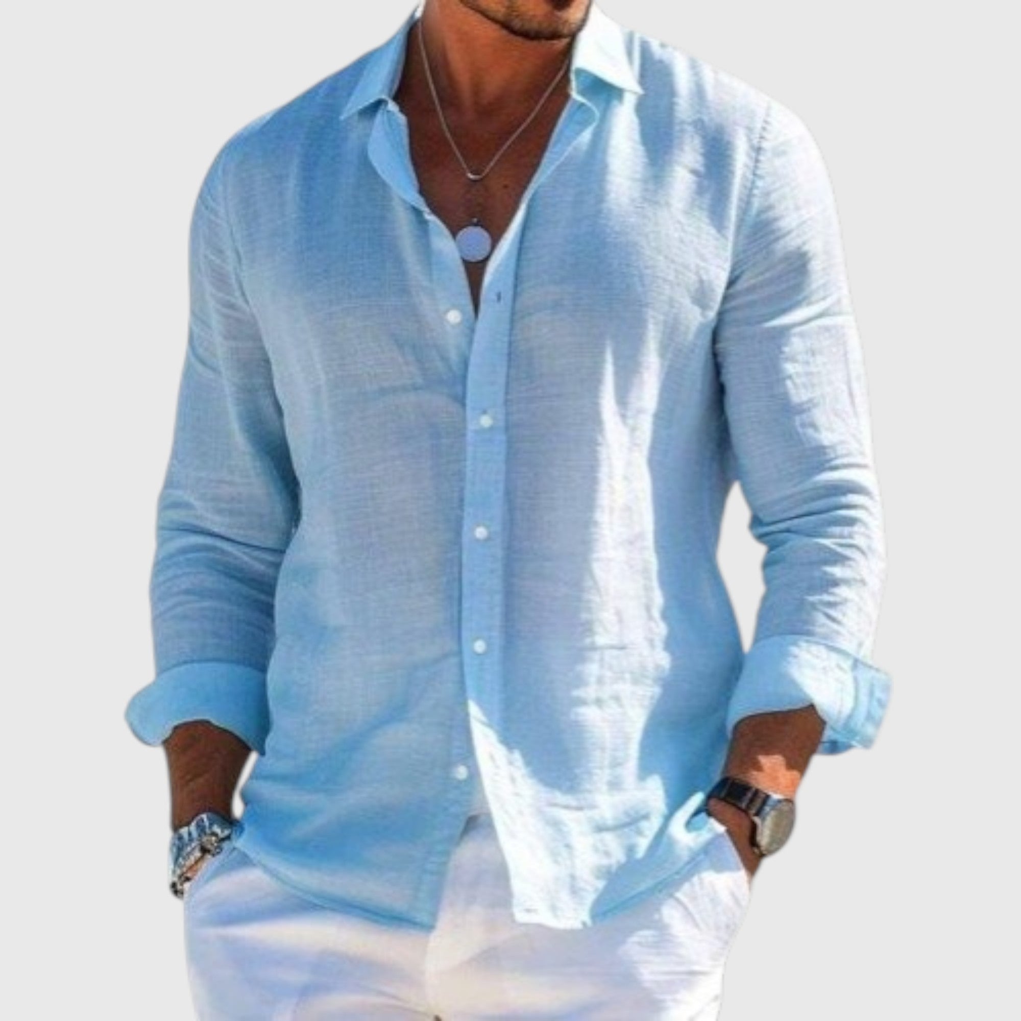 Belmonte™ | Camisa elegante de tejido transpirable
