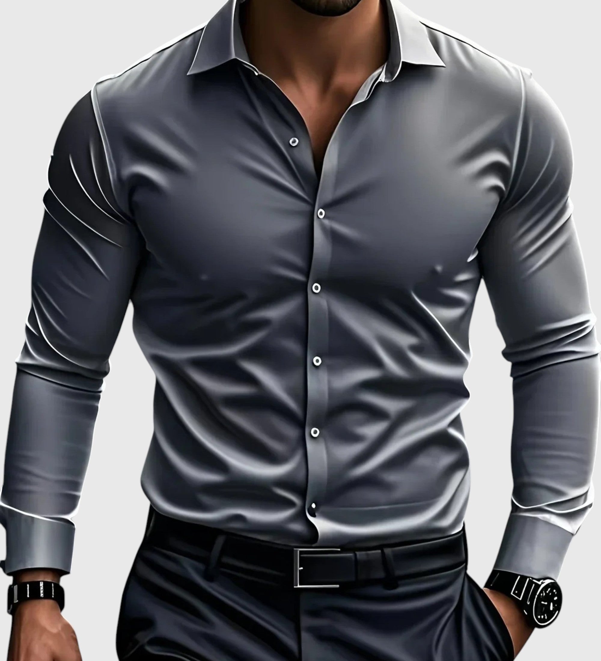 Belmonte™ | Camisa elegante de manga larga con botones