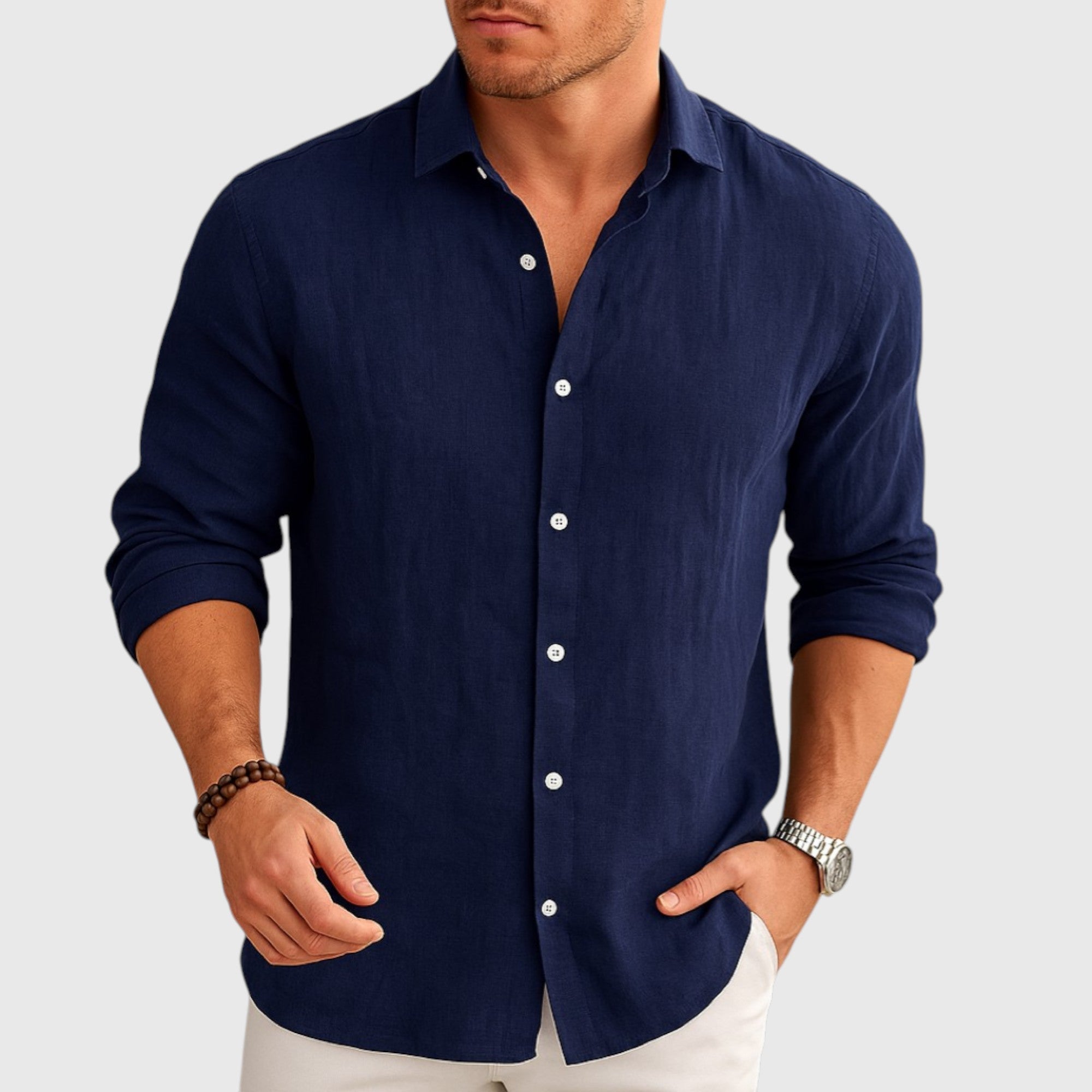 Belmonte™ | Camisa de Lino Esencial