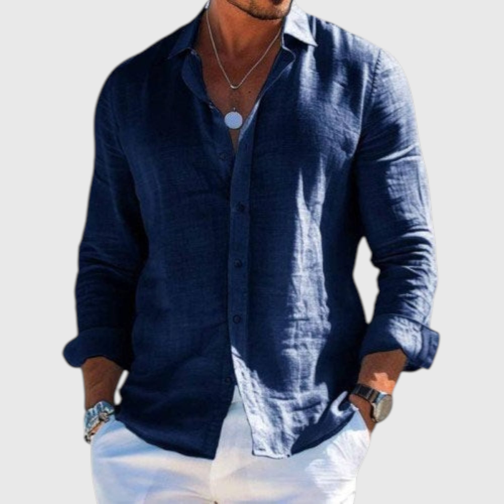 Belmonte™ | Camisa elegante de tejido transpirable