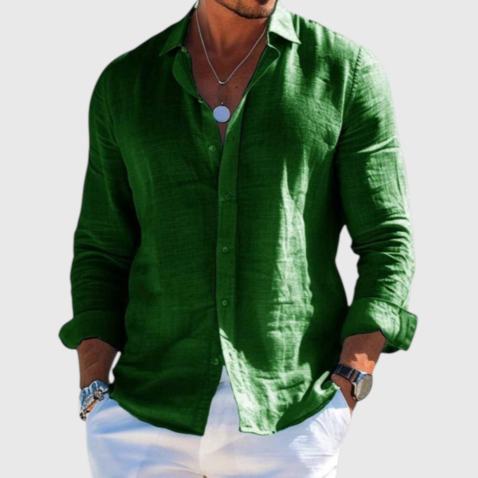 Belmonte™ | Camisa elegante de tejido transpirable