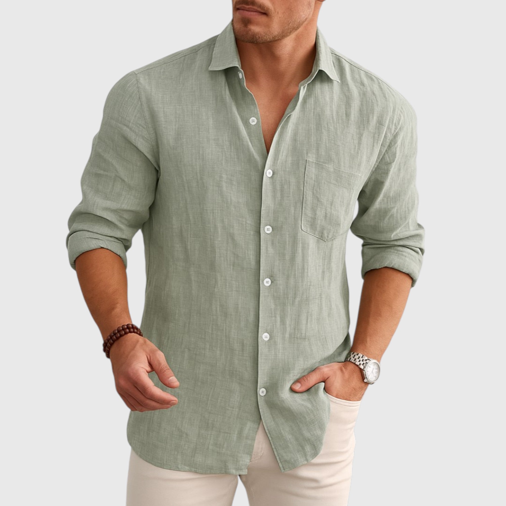 Belmonte™ | Camisa de Lino Esencial