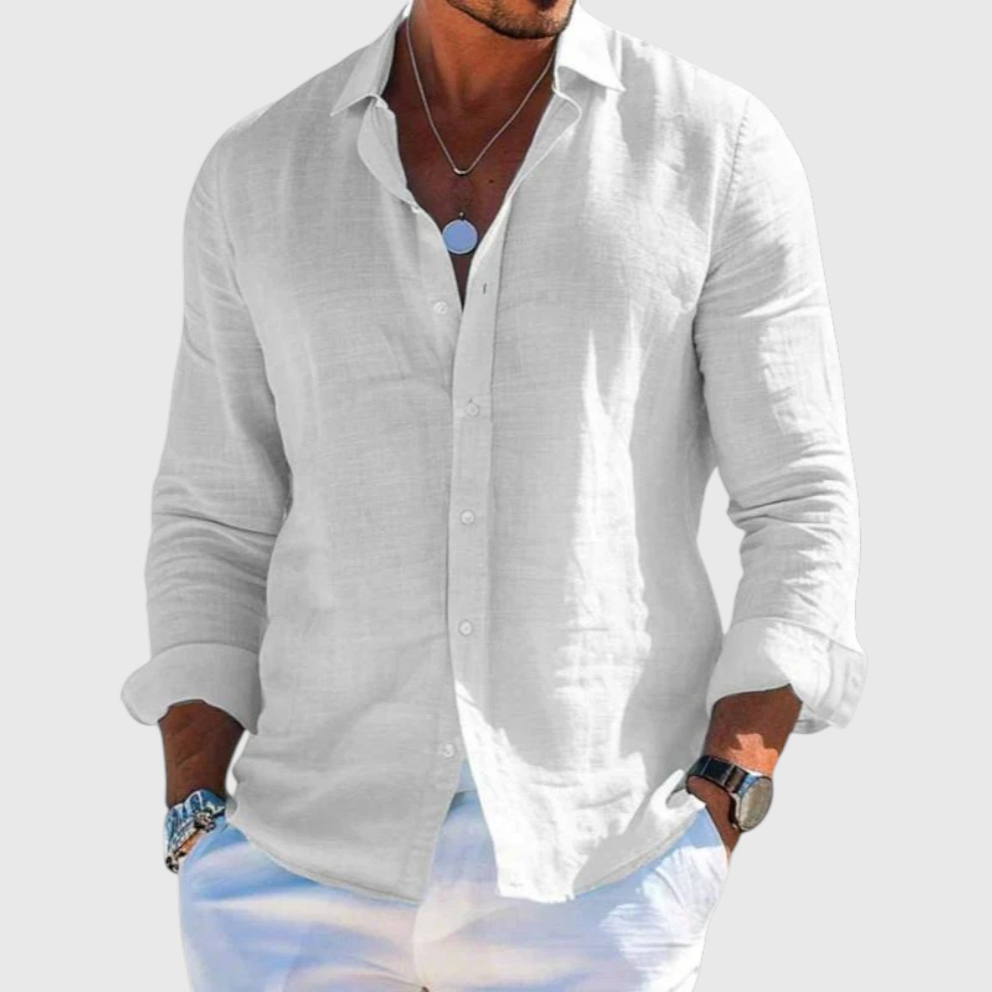 Belmonte™ | Camisa elegante de tejido transpirable