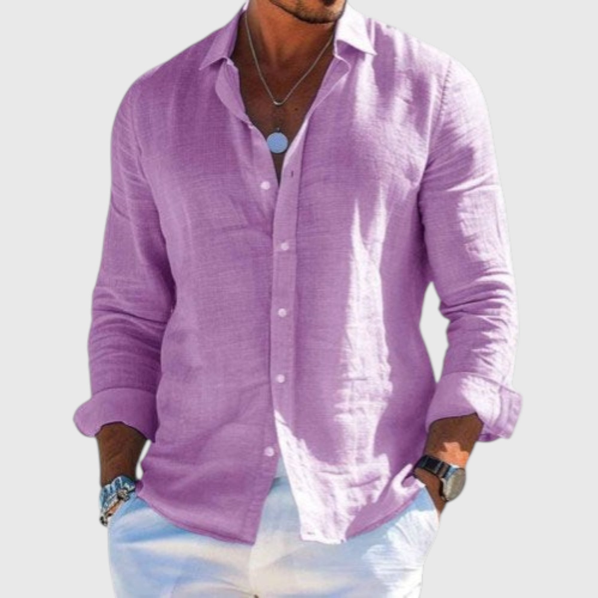 Belmonte™ | Camisa elegante de tejido transpirable