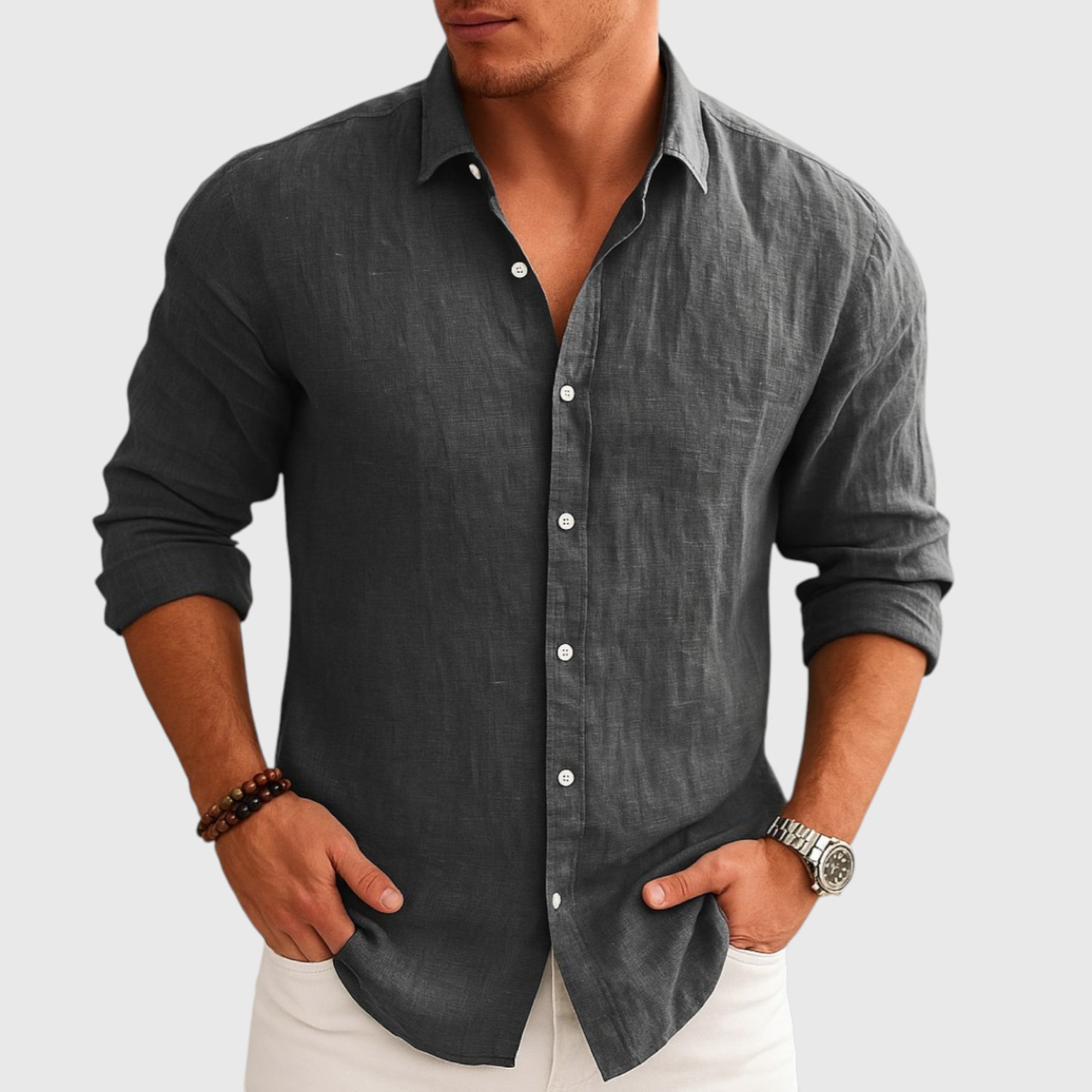 Belmonte™ | Camisa de Lino Esencial